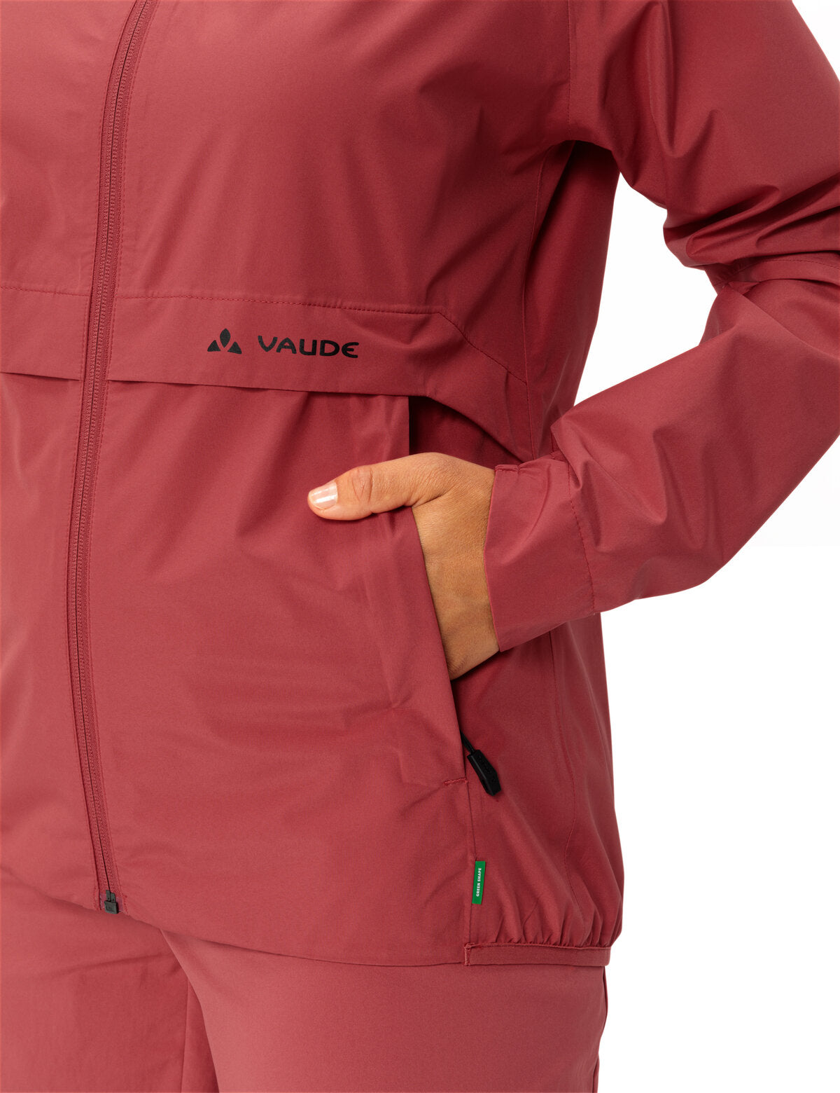 VAUDE Loamer Rain Jacket Femme orange