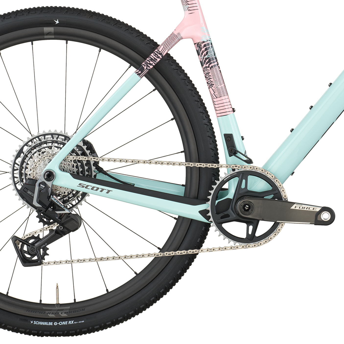 Scott Addict Gravel 10 gelato bleu/gelato rose