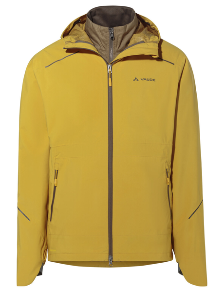 VAUDE Veste 3en1 Yaras Homme jaune