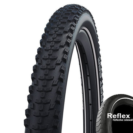 Pneu Schwalbe Smart Sam Performance 28x1.65" E25 noir-réfléchissant