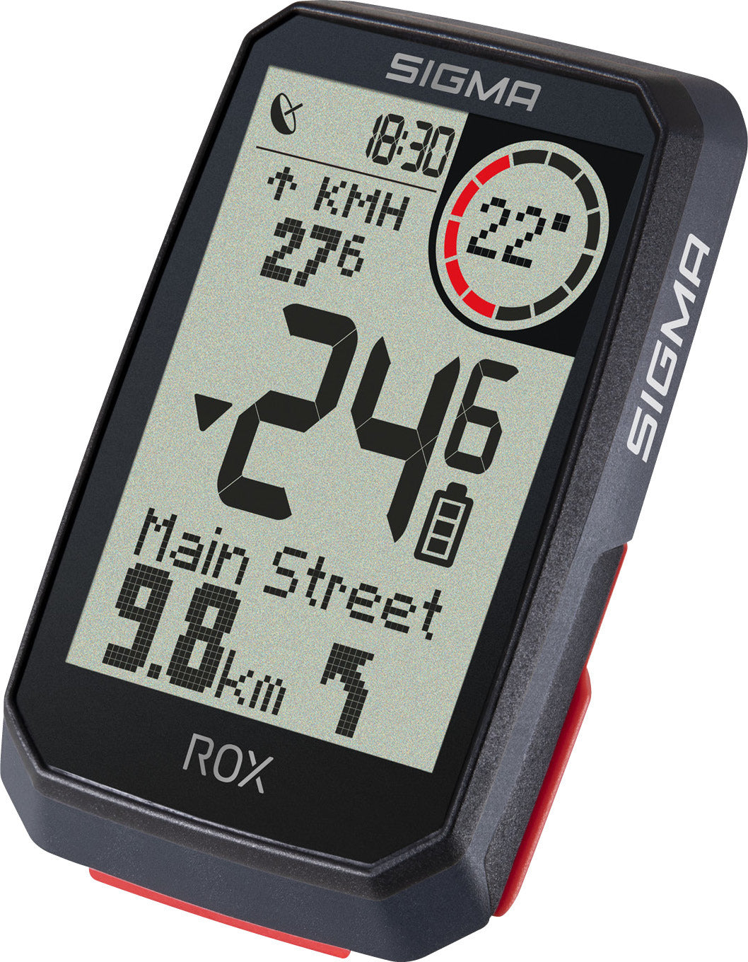 Sigma ROX 4.0 compteur de vélo incl. support de potence noir
