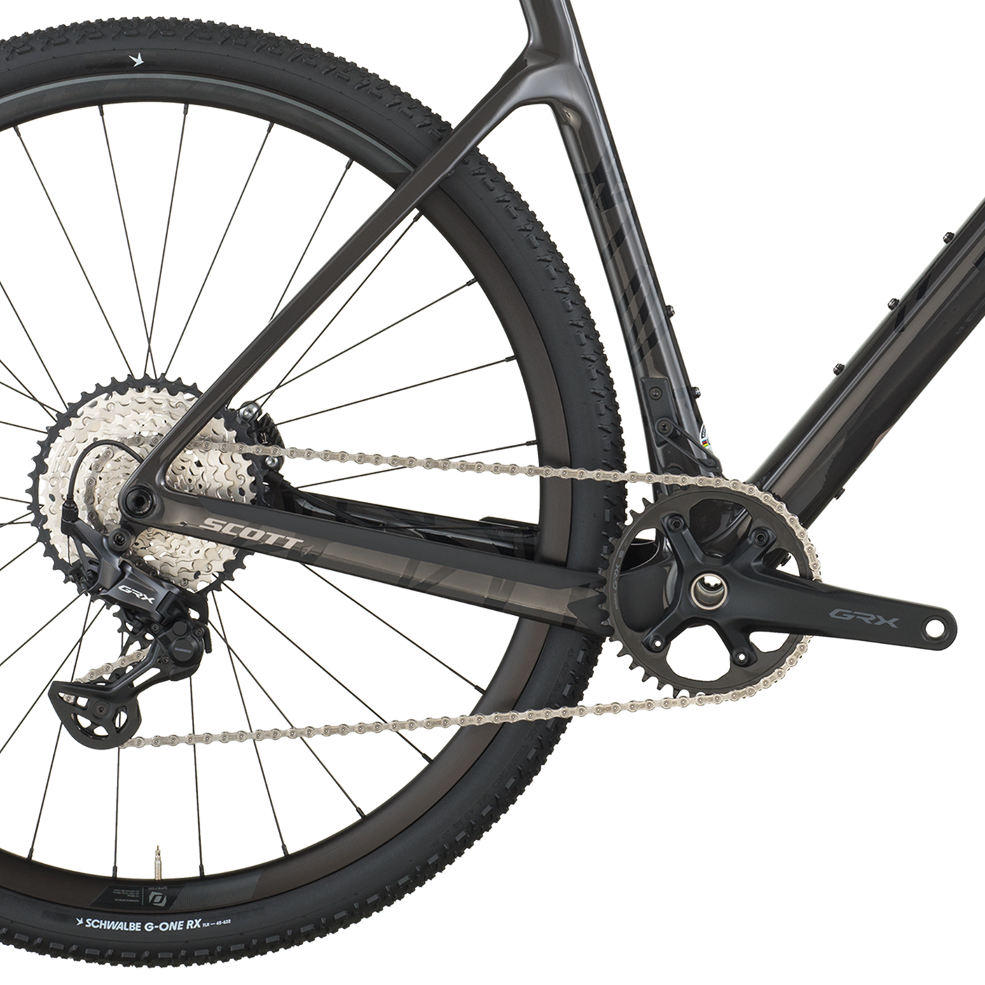 Scott Addict Gravel 30 carbone noir