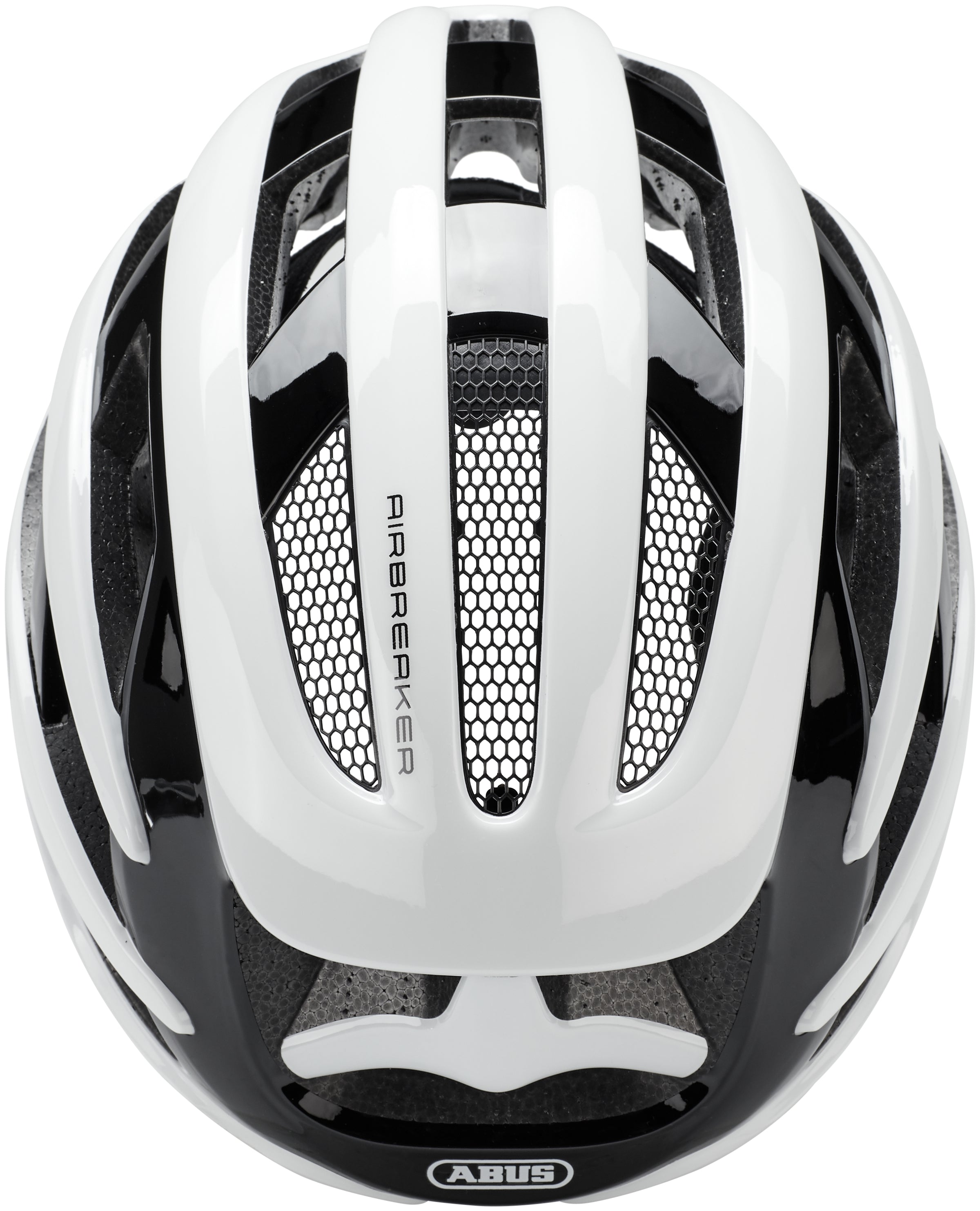 Casque ABUS Airbreaker Route blanc polaire