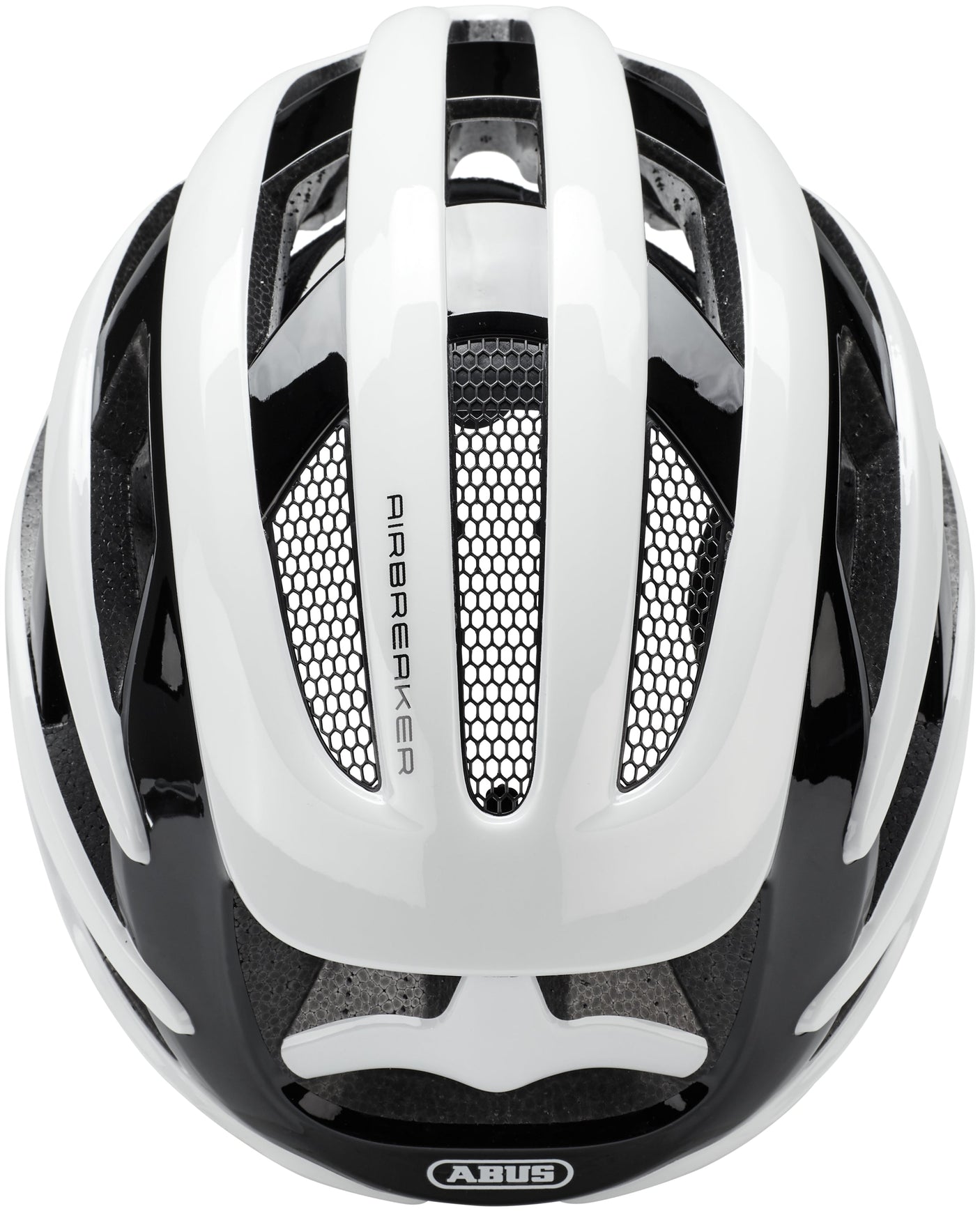 Casque ABUS Airbreaker Route blanc polaire