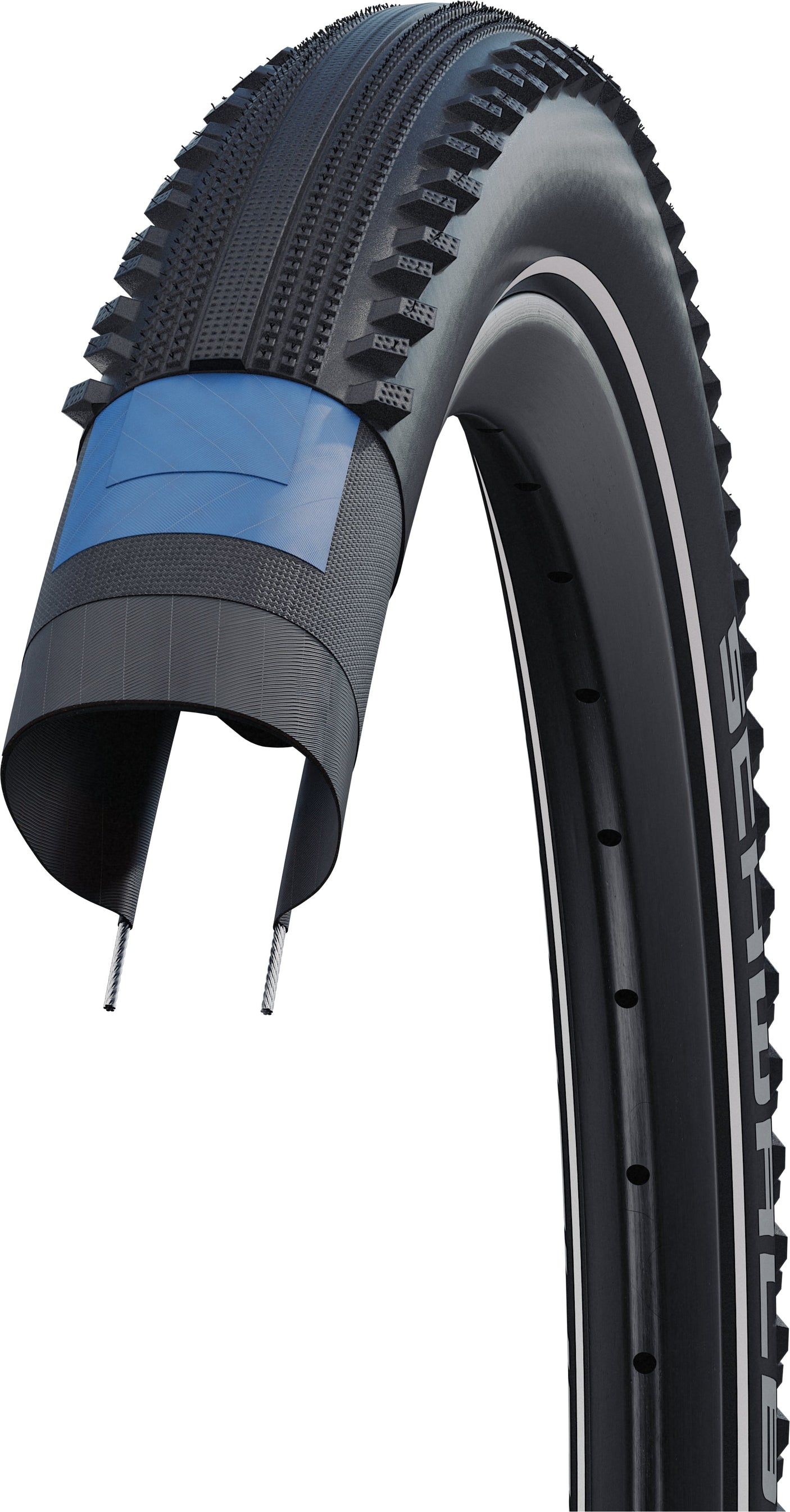 Schwalbe Hurricane Performance pneu à tringle rigide 29x2.00" DD RaceGuard E-50 Addix Reflex noir