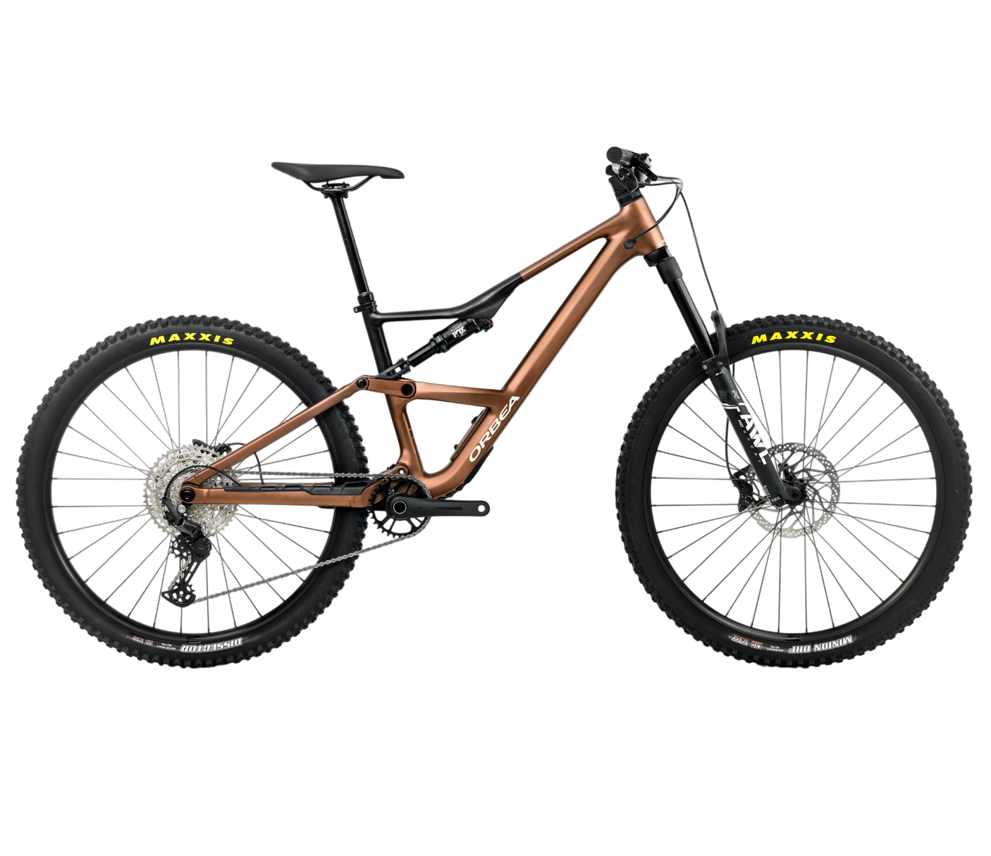 Orbea OCCAM LT H30 Diamant Métallique Cannelle (Mat) - Black (Gloss) (2026)