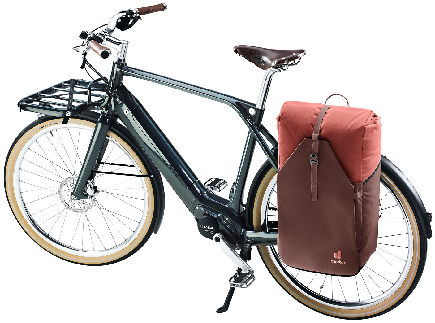 deuter Xberg 25 Sac à dos Sacoche de porte-bagages raisin-caspia