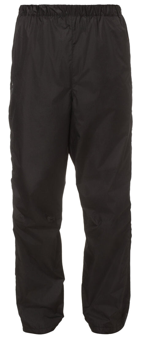 VAUDE Pantalon de pluie zippé intégral Fluid II homme noir