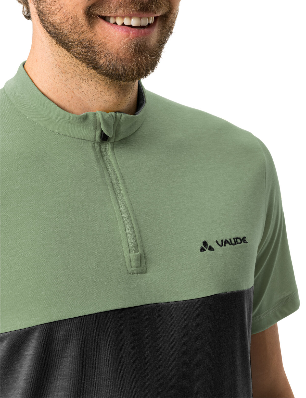 VAUDE Qimsa Maillot manches courtes homme vert
