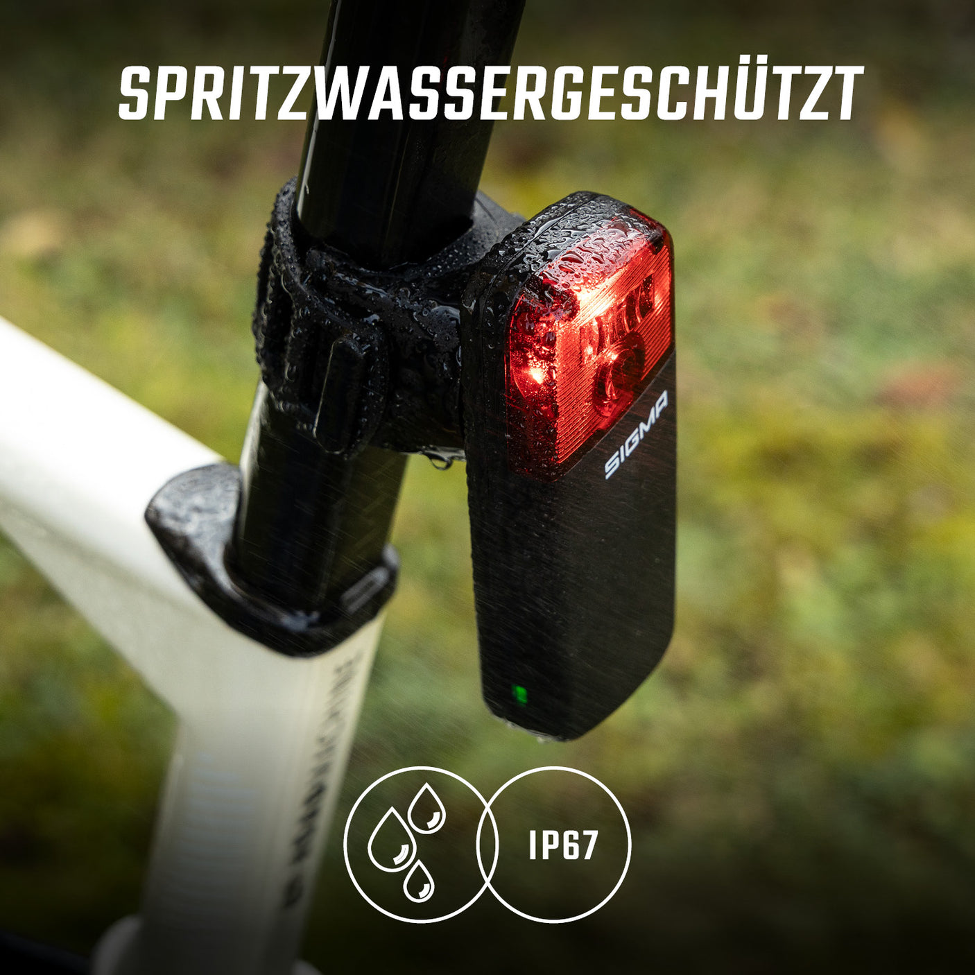 Sigma RECO 80 Link Radar avec feu arrière homologué StVZO