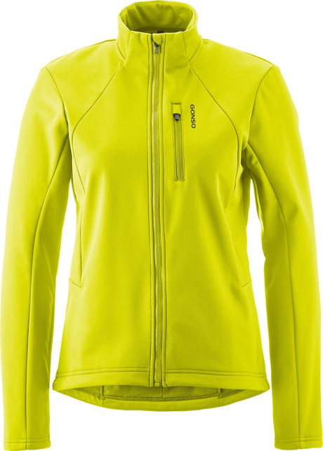 Gonso VESTE D'AVENTURE SOFTSHELL W jaune safety