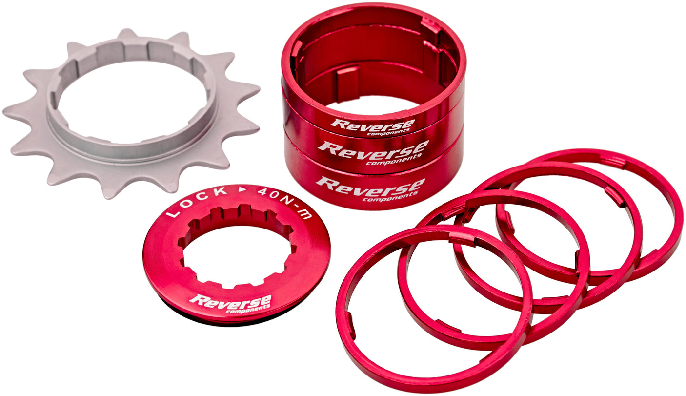 Reverse Single Speed Kit rouge