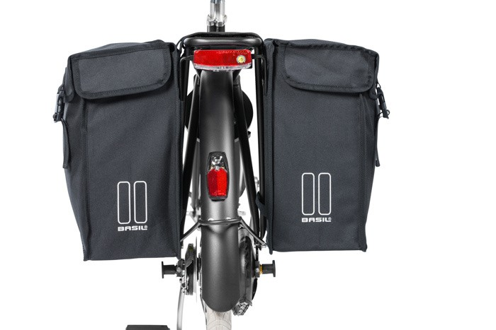 Basil Mara XXL sacoche double porte-bagages 47l noir