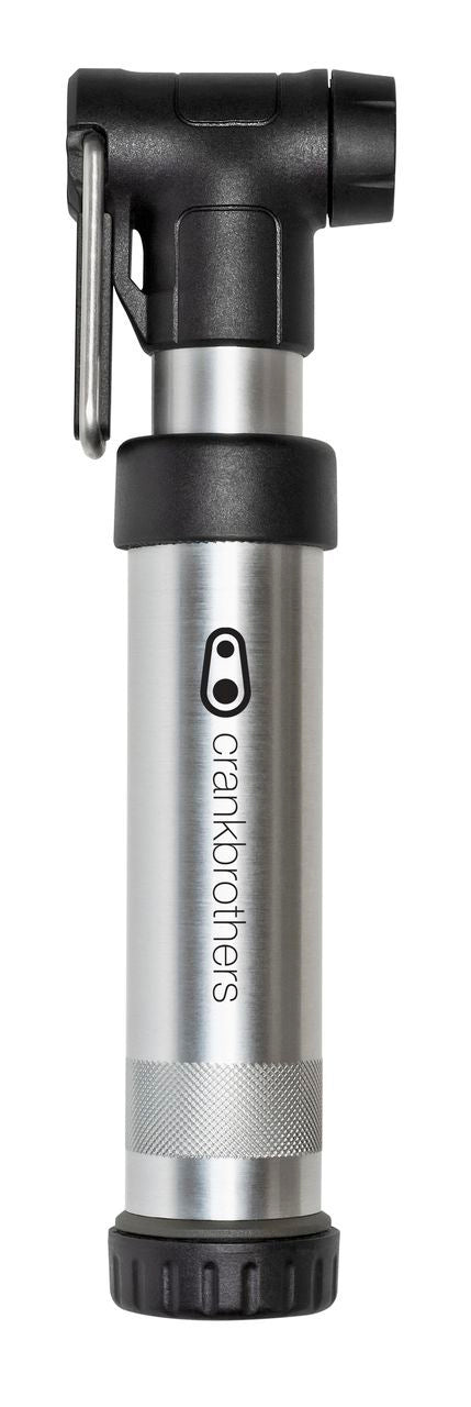 Crankbrothers Gem S pompe à main incl. support cadre silver