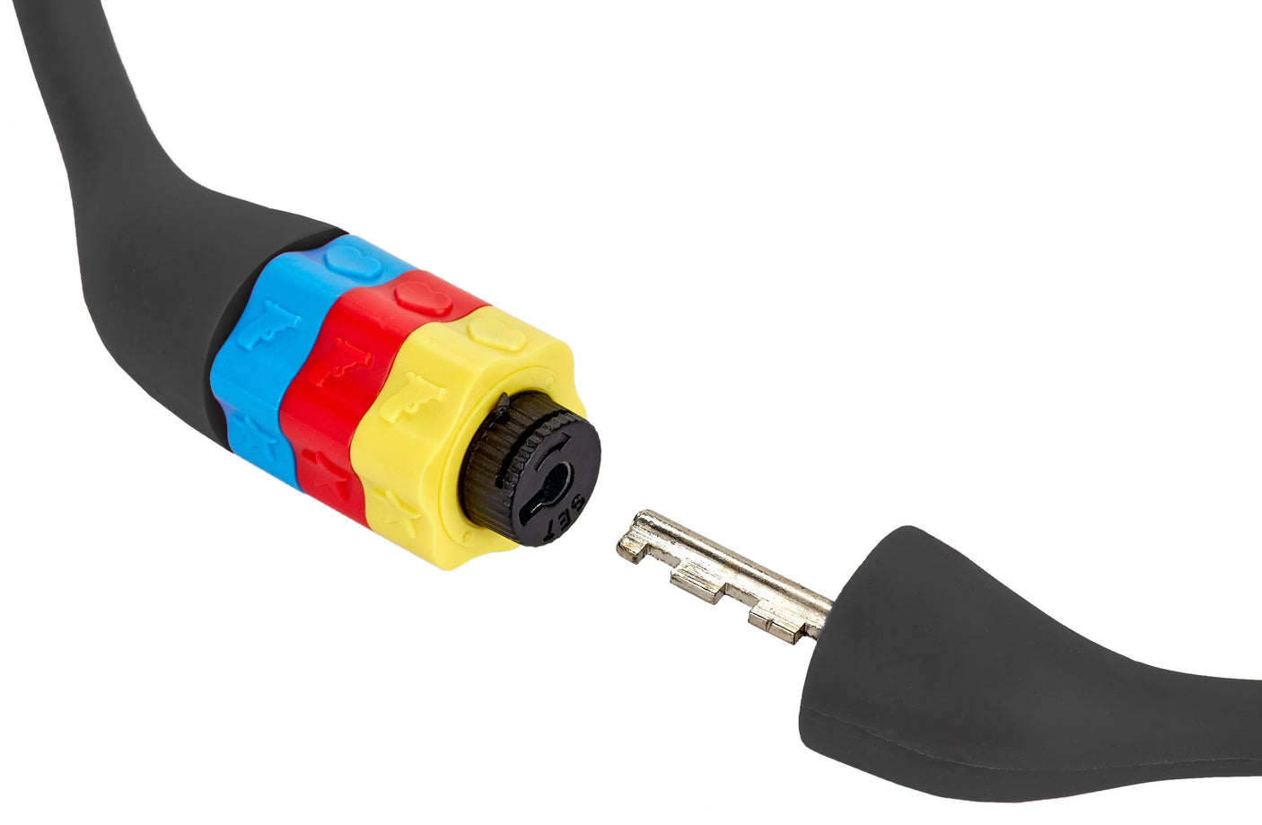 RFR câble antivol à chiffres HPS "CAT" 10 x 350 mm noir