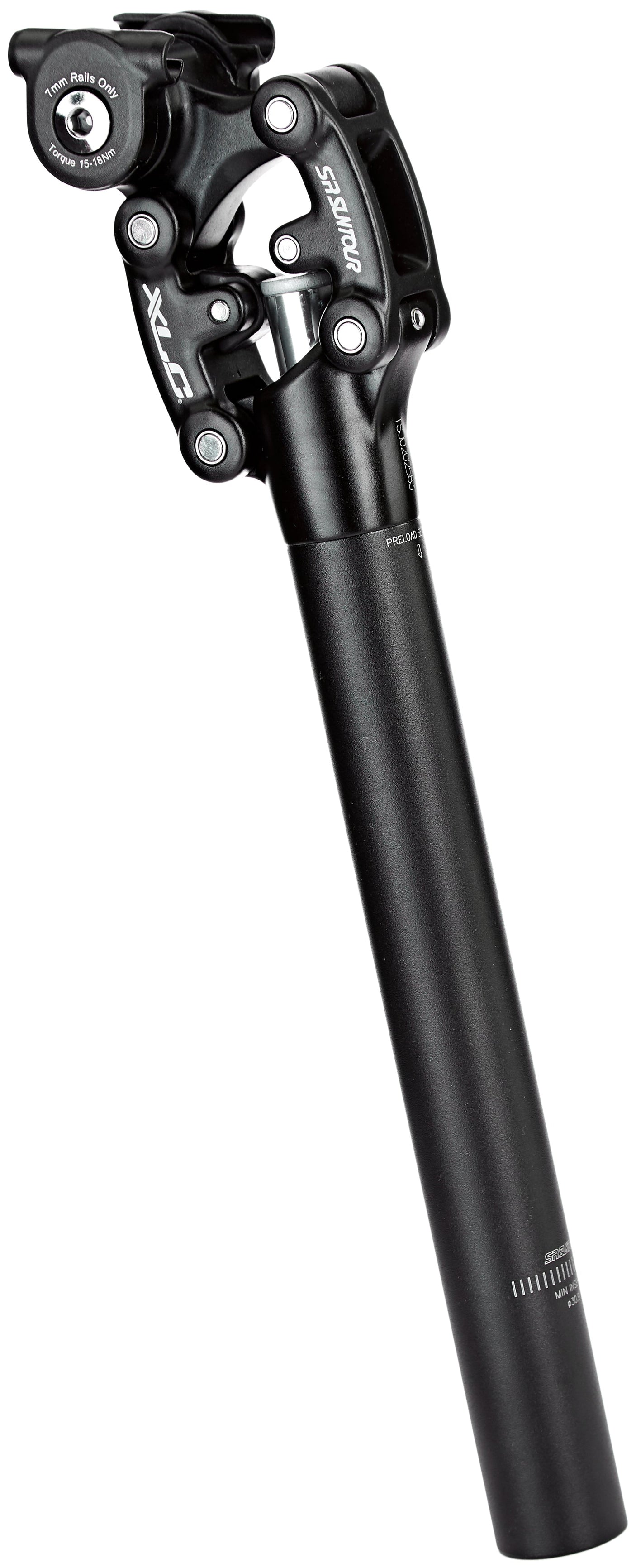 XLC SP-S11 tige de selle suspendue Ø30,9mm noir