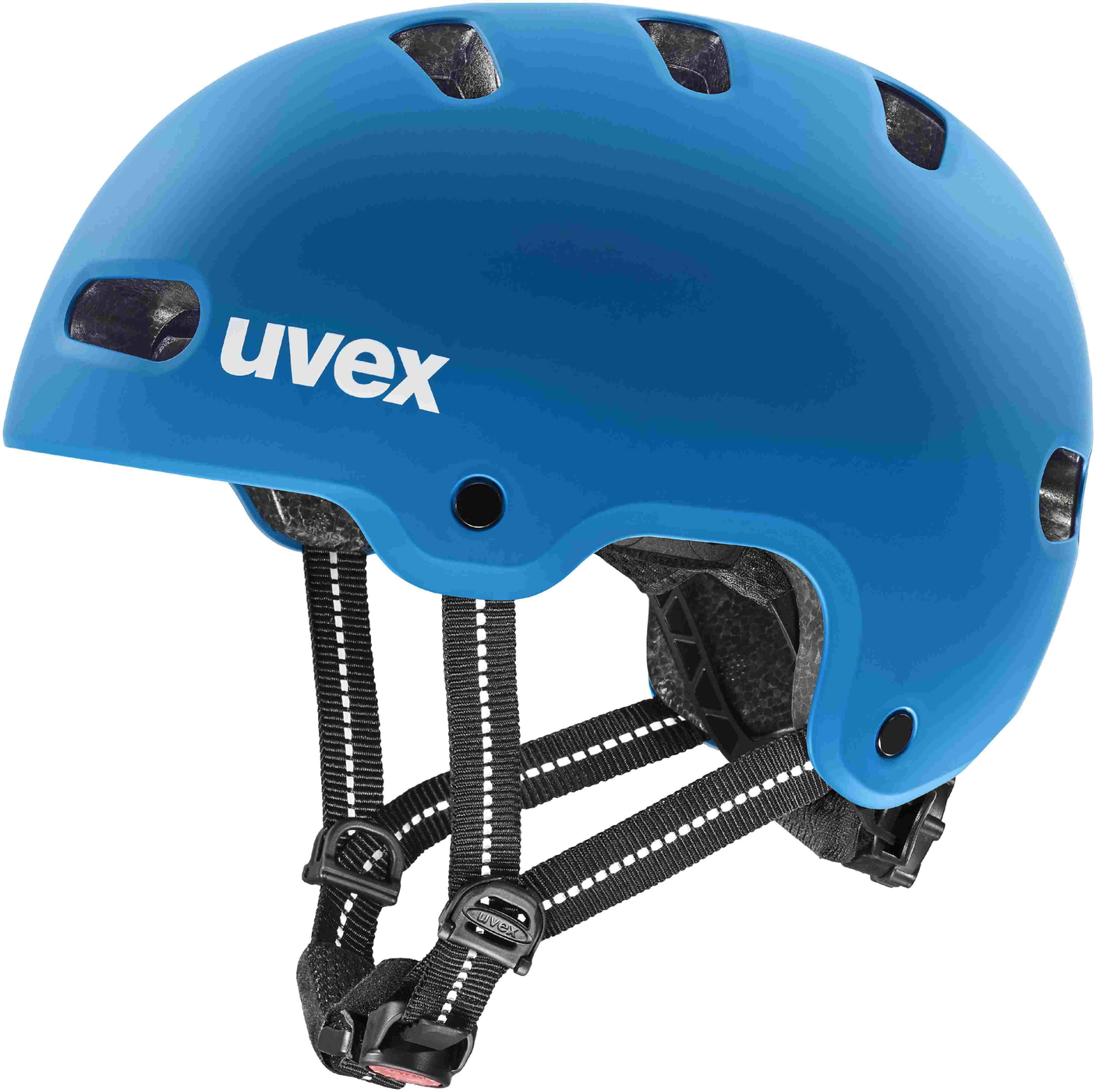 uvex Kid 4 Casque enfant Bubble Blue Mat