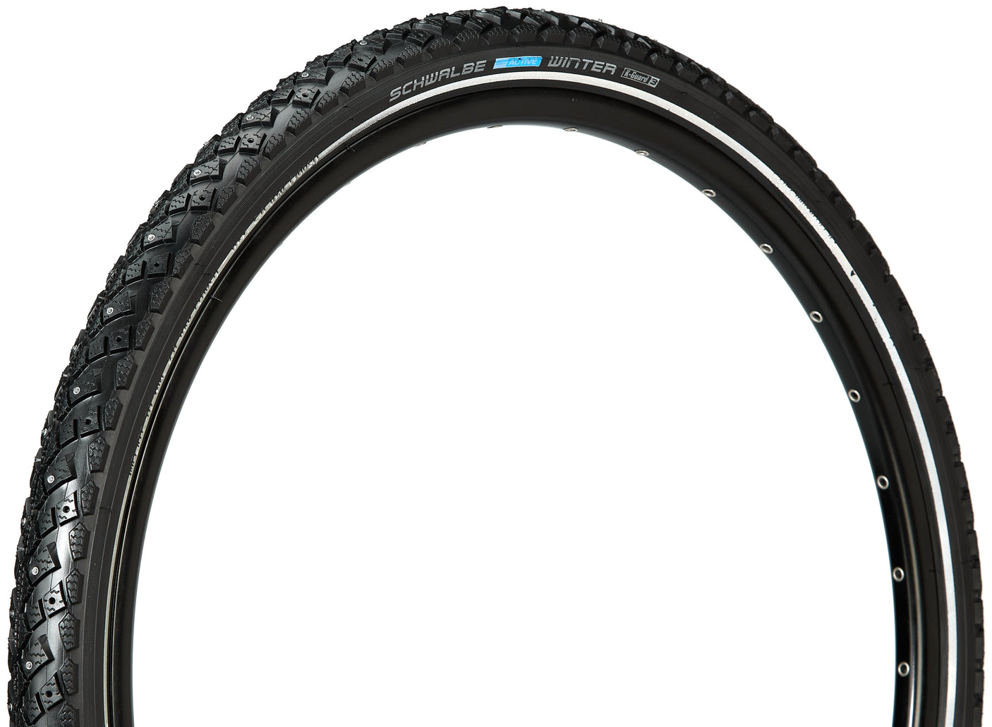 Schwalbe pneu hiver à tringle 26x1.75" K-Guard Reflex noir