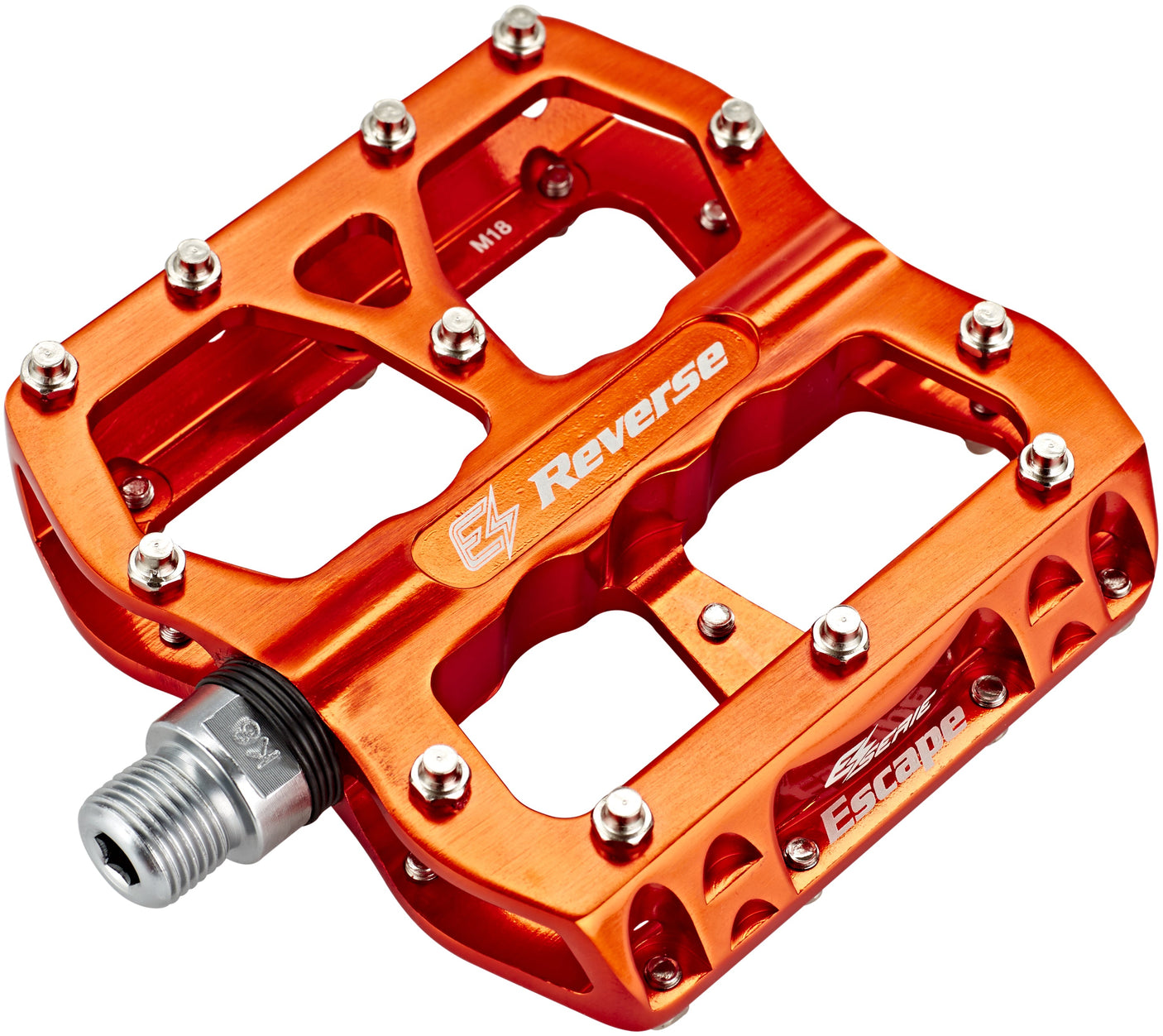 Pédales Reverse E-Escape orange