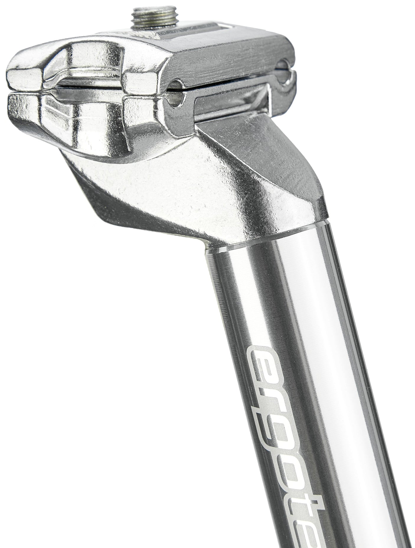 Humpert Ergotec CNC tige de selle à patte de fixation Ø26,2mm argentée