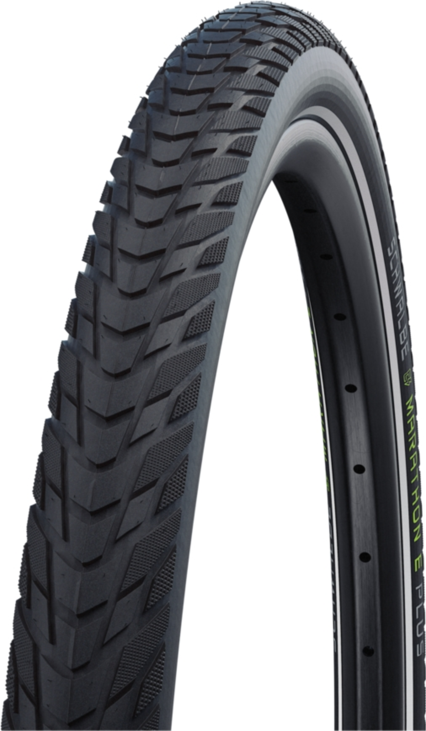 Schwalbe Marathon E-Plus | Performance Line | DualGuard Noir+Réflexion