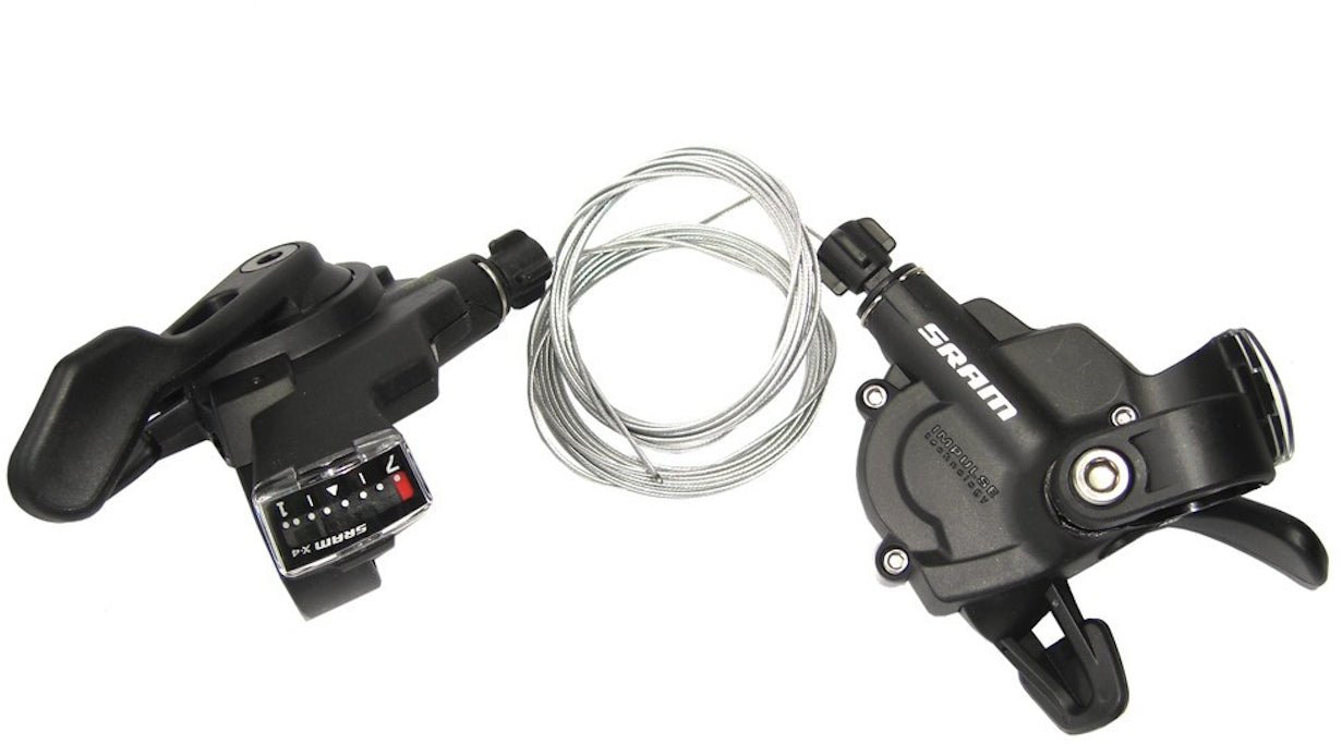SRAM X3 Trigger-Set 7 vitesses arrière 3 vitesses avant noir
