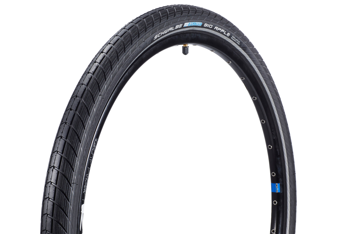 Schwalbe Big Apple pneu à tringle fil Performance 26" RaceGuard Reflex