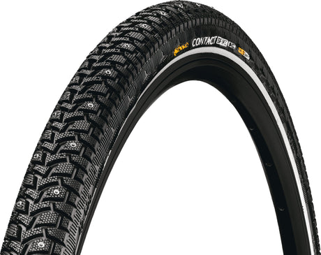 Continental Contact Spike 120 pneu à tringle fil 28x1.25" E-25 Réfléchissant noir
