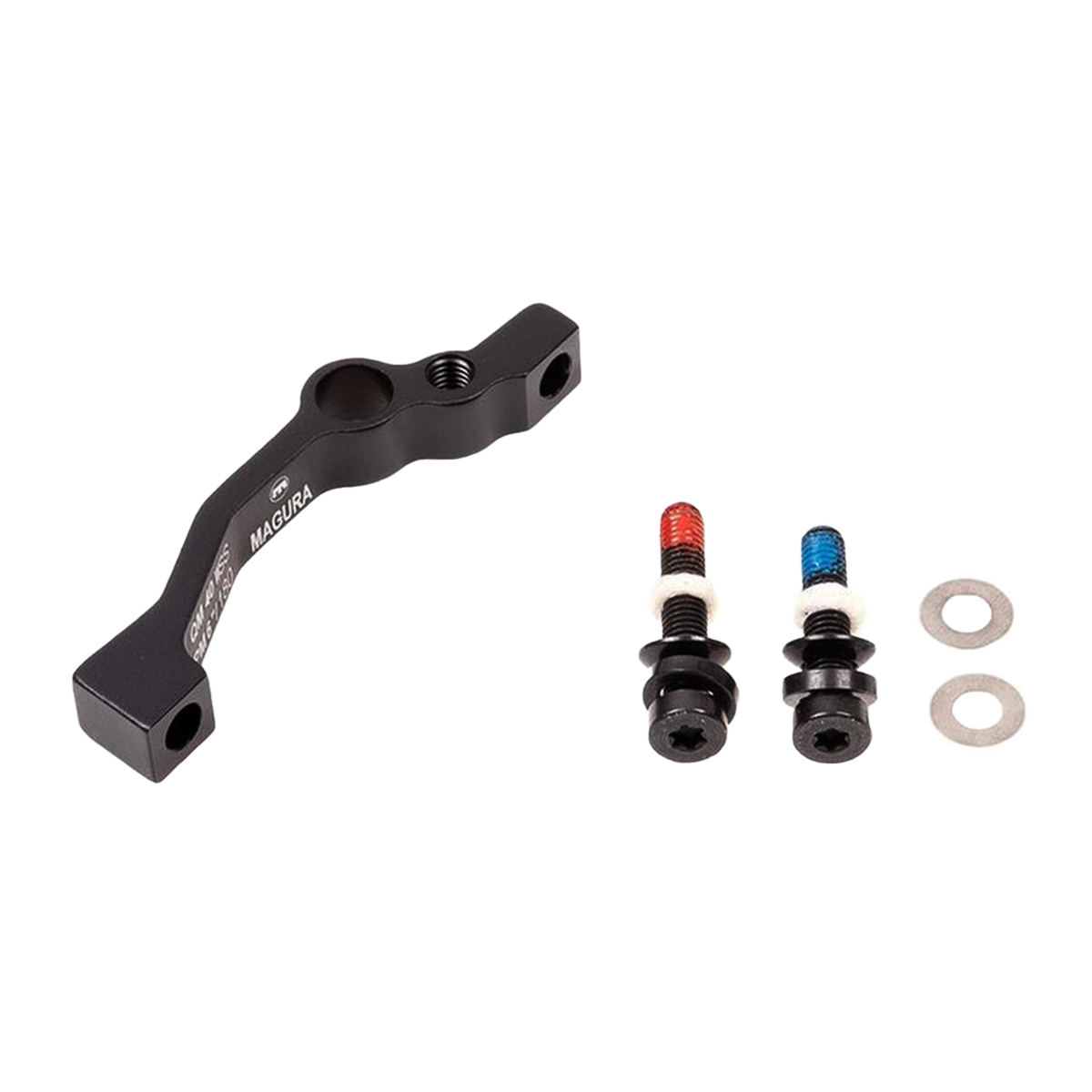 Adaptateur Magura QM40 CPL avec entretoise/vis et disques noir