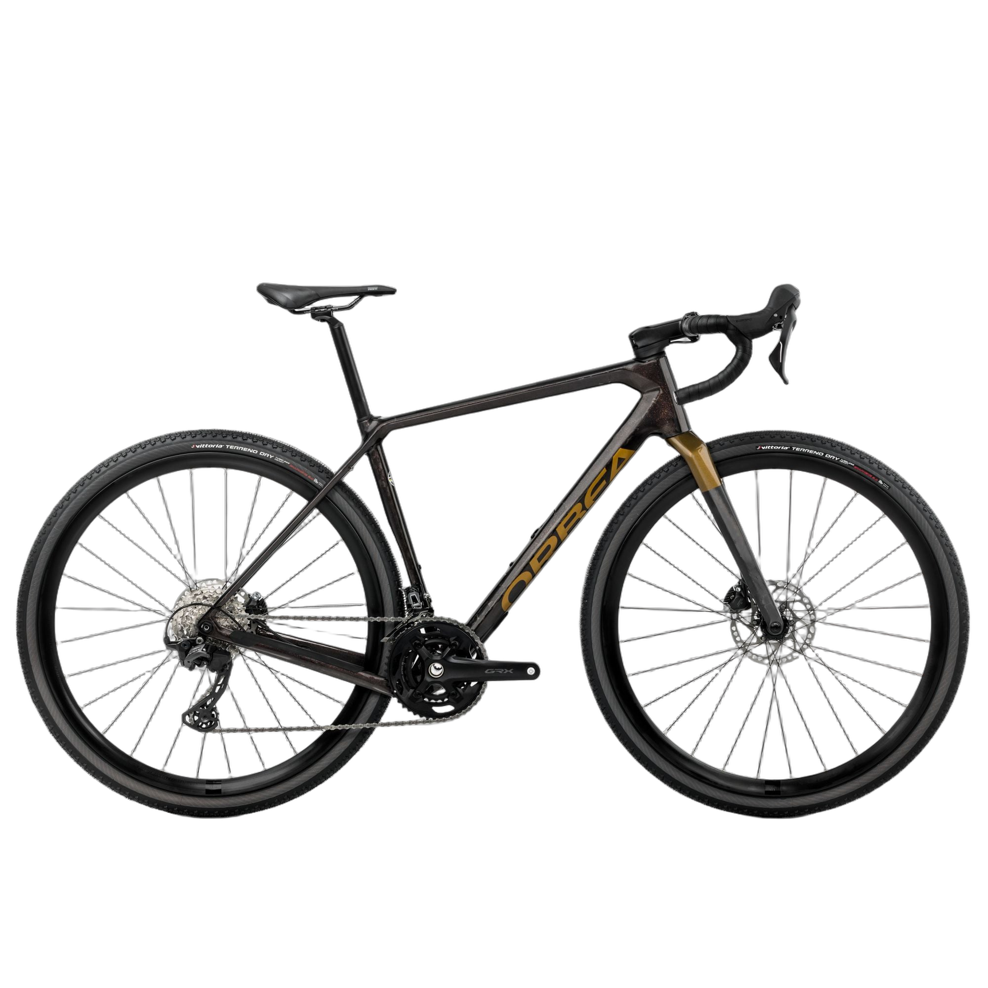 Orbea TERRA M30TEAM 1X Cosmic Carbon View - Vert Olive Métallique (2025)
