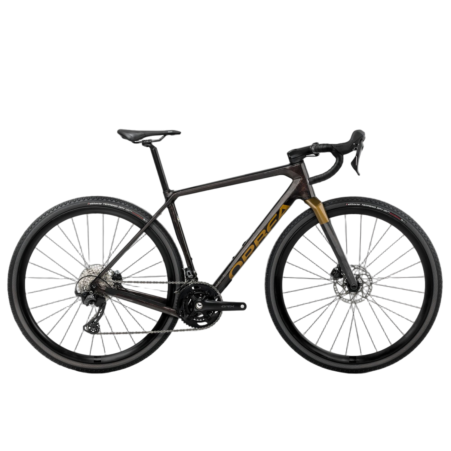 Orbea TERRA M30TEAM 1X Cosmic Carbon View - Vert Olive Métallique (2025)