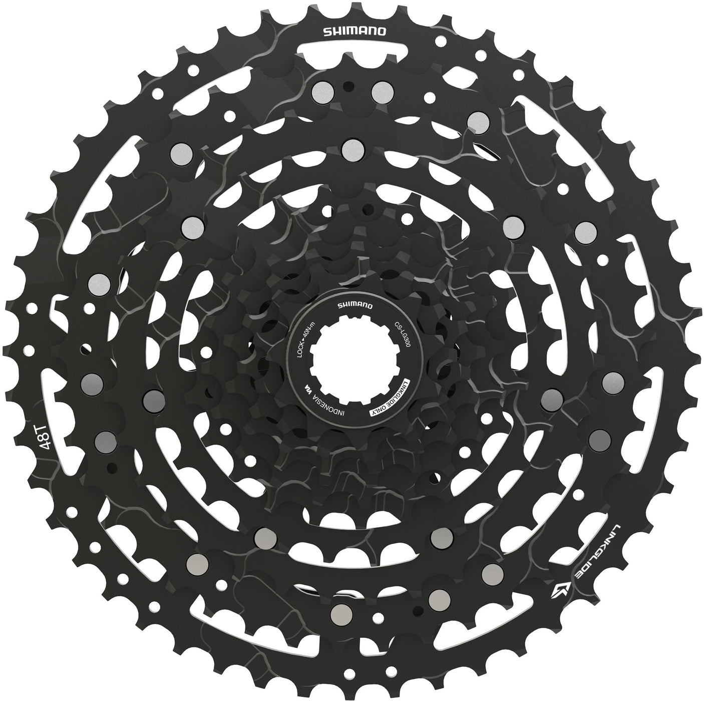 Shimano Cues CS-LG300 cassette 10 vitesses 11-48 dents