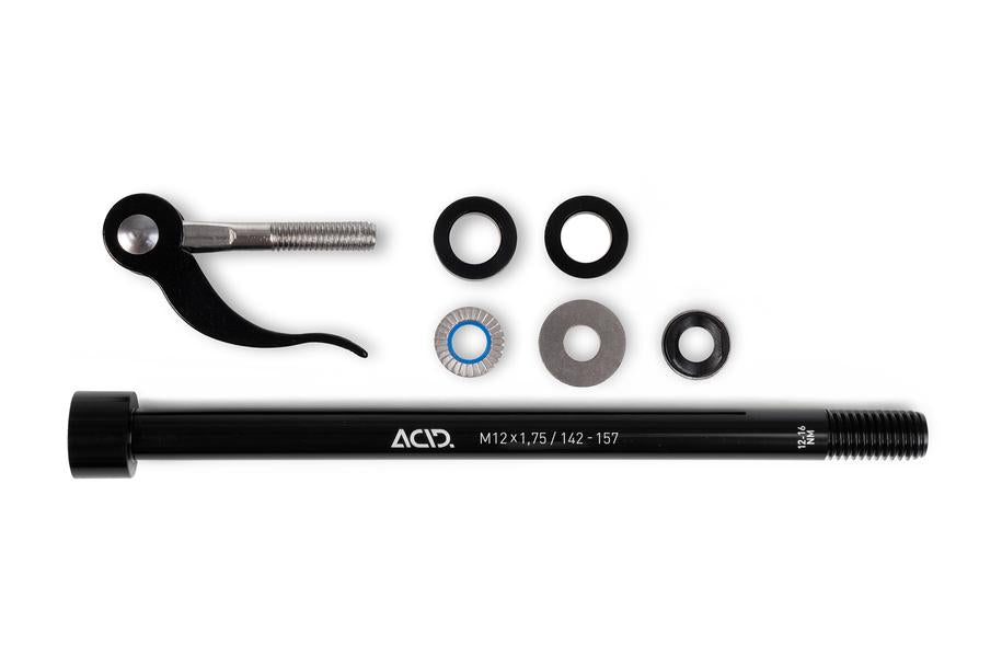 Acid axe traversante pour remorque de vélo black