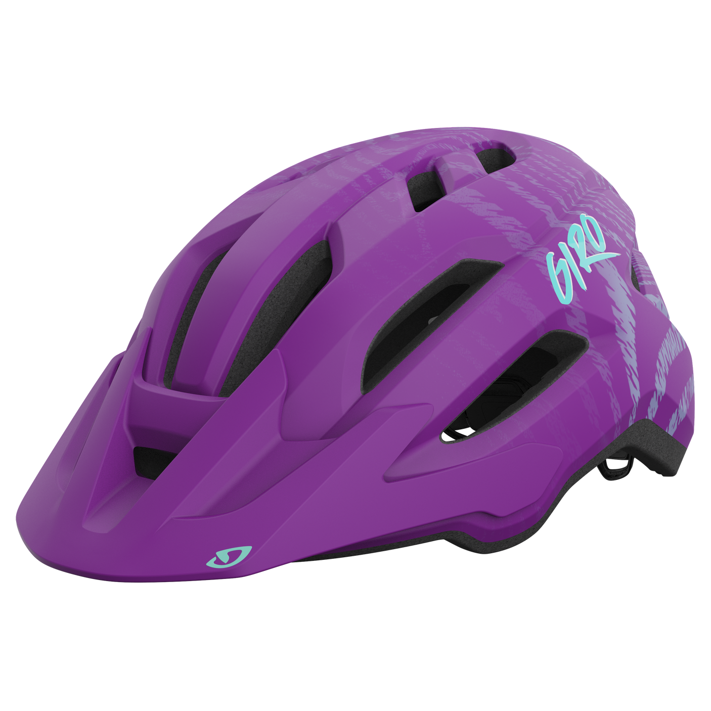 Giro Fixture II Y casque mat violet ripple