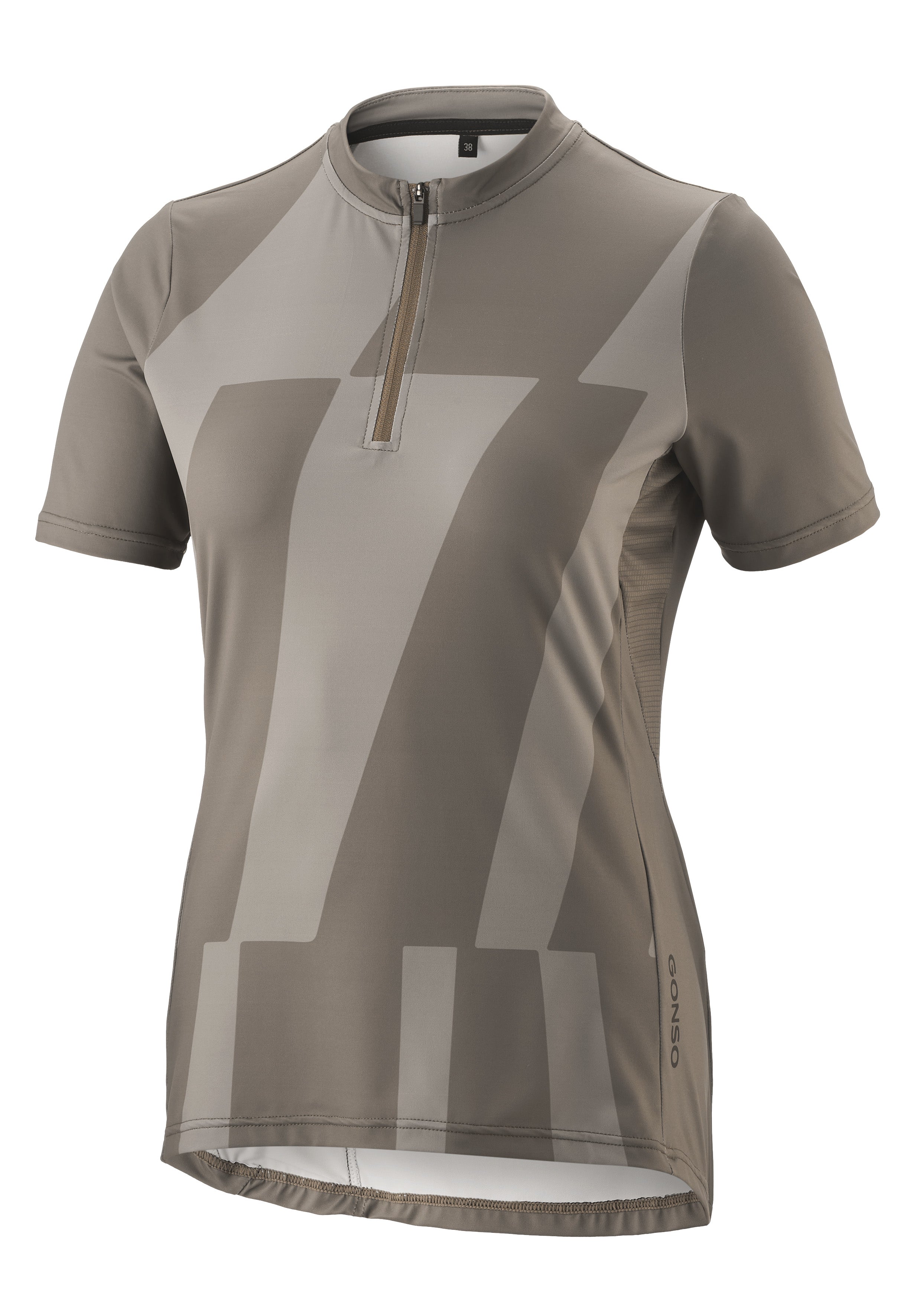 Gonso Adventure Maillot Demi-Zip W gris phoenix