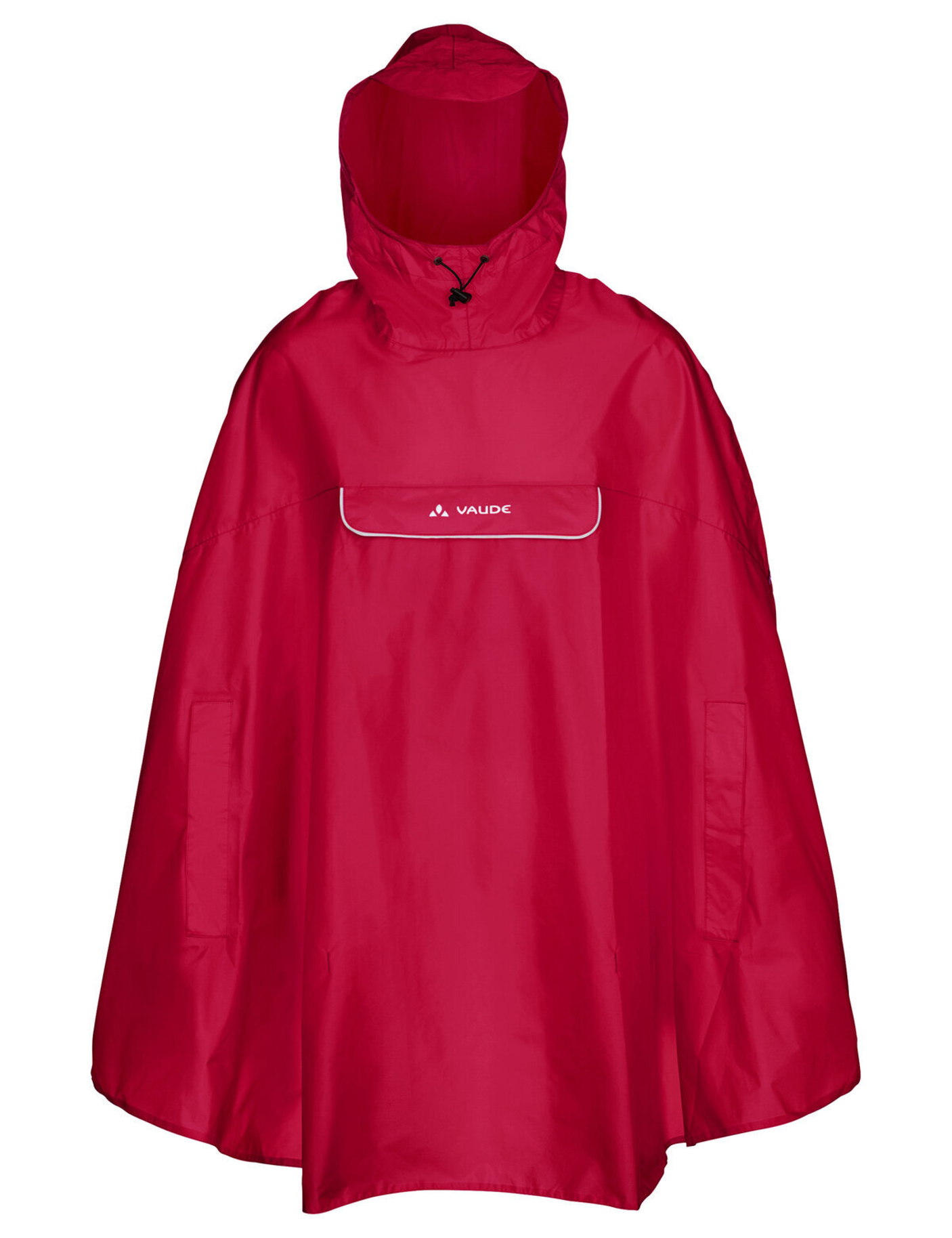 VAUDE Valdipino Poncho rouge uni