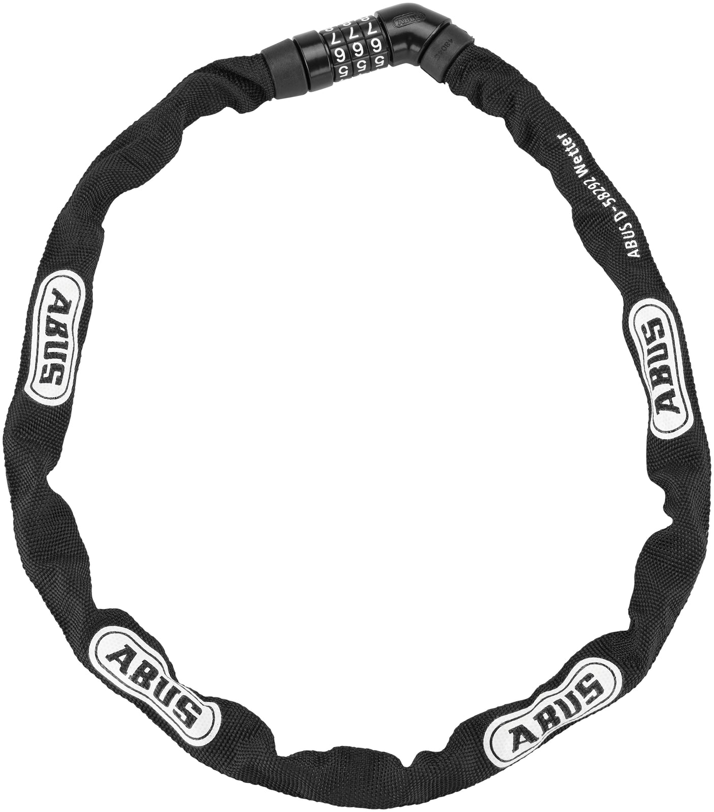 ABUS 4804C chaîne antivol noir