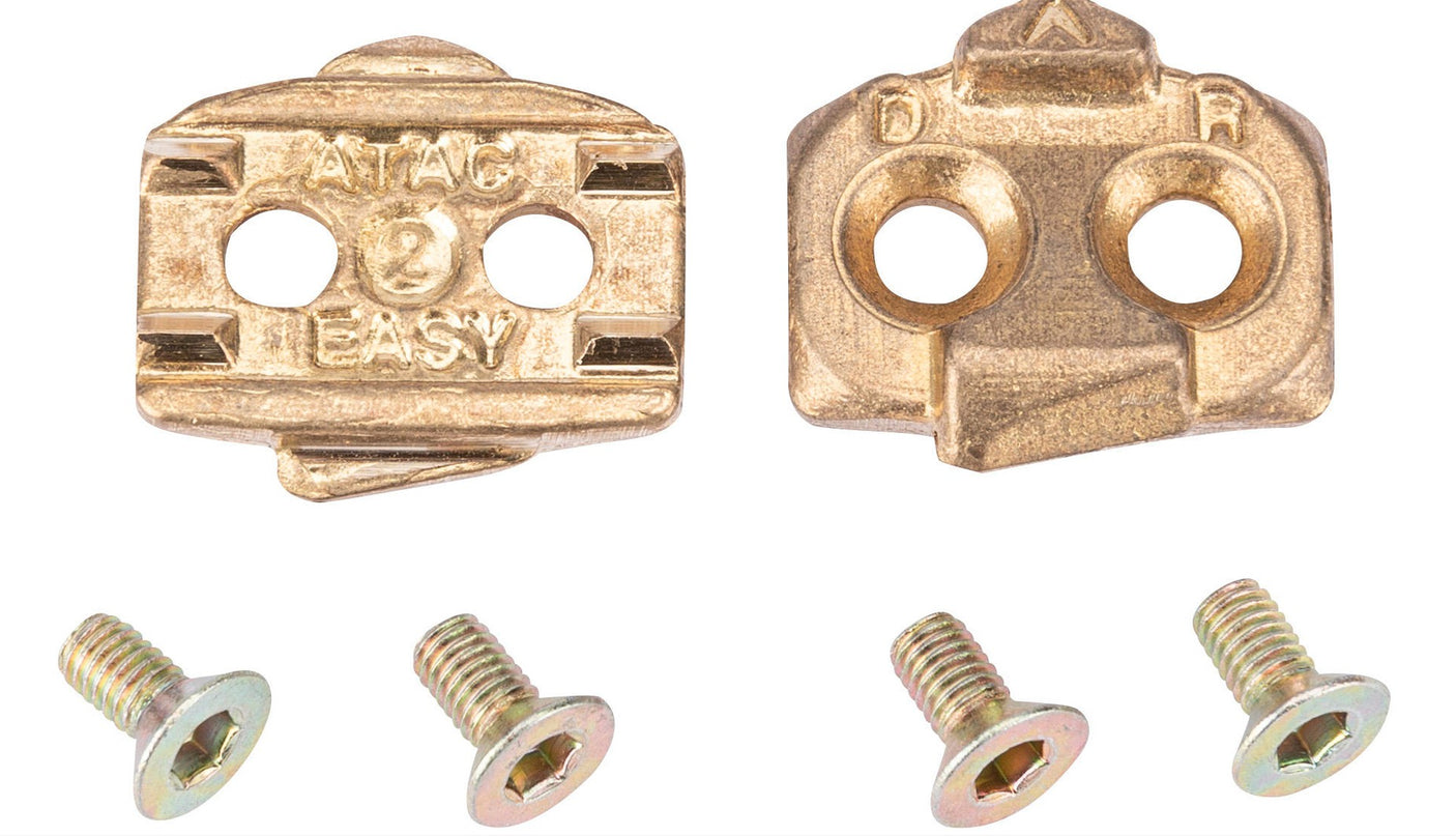 Time Easy 10 ATAC plaques de pédale 10° de déverrouillage or