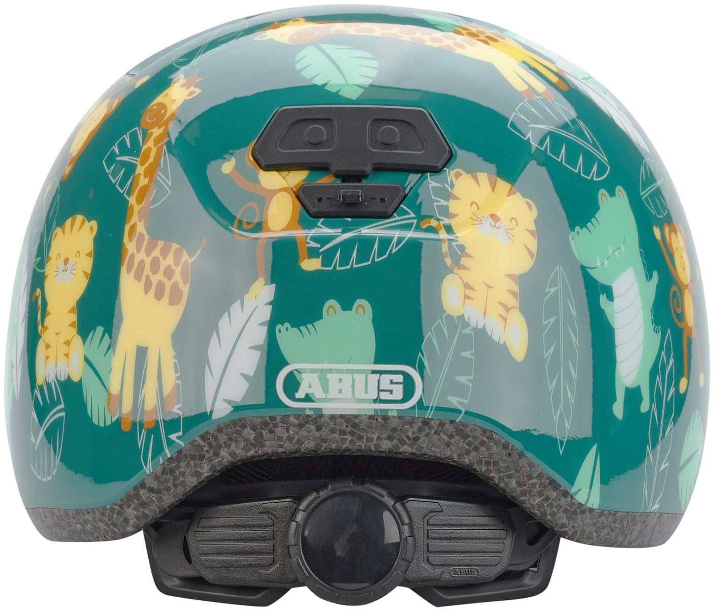 Casque enfant ABUS Skurb vert/multicolore