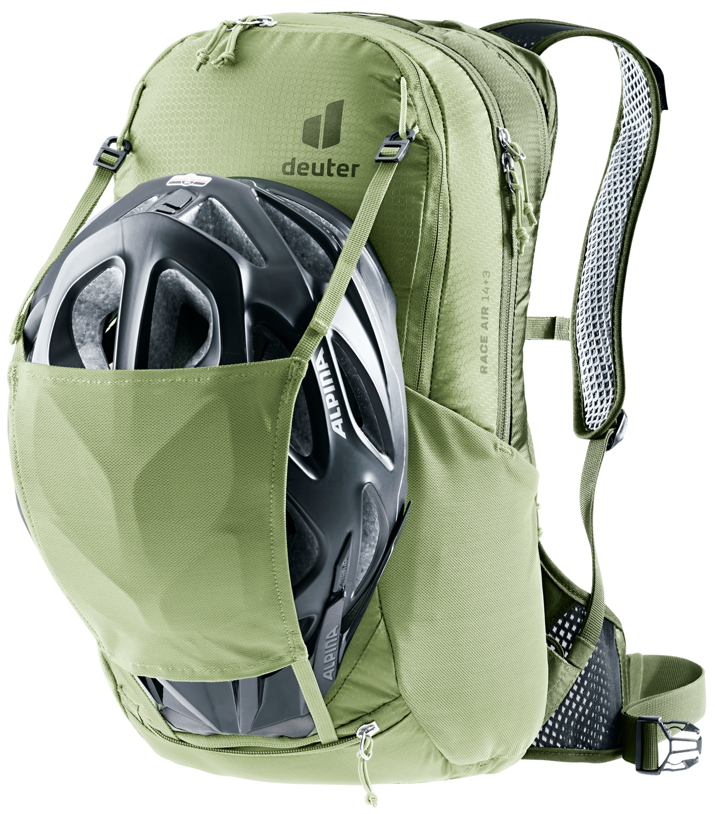 deuter Race Air 14+3 sac à dos de vélo mineral-grove