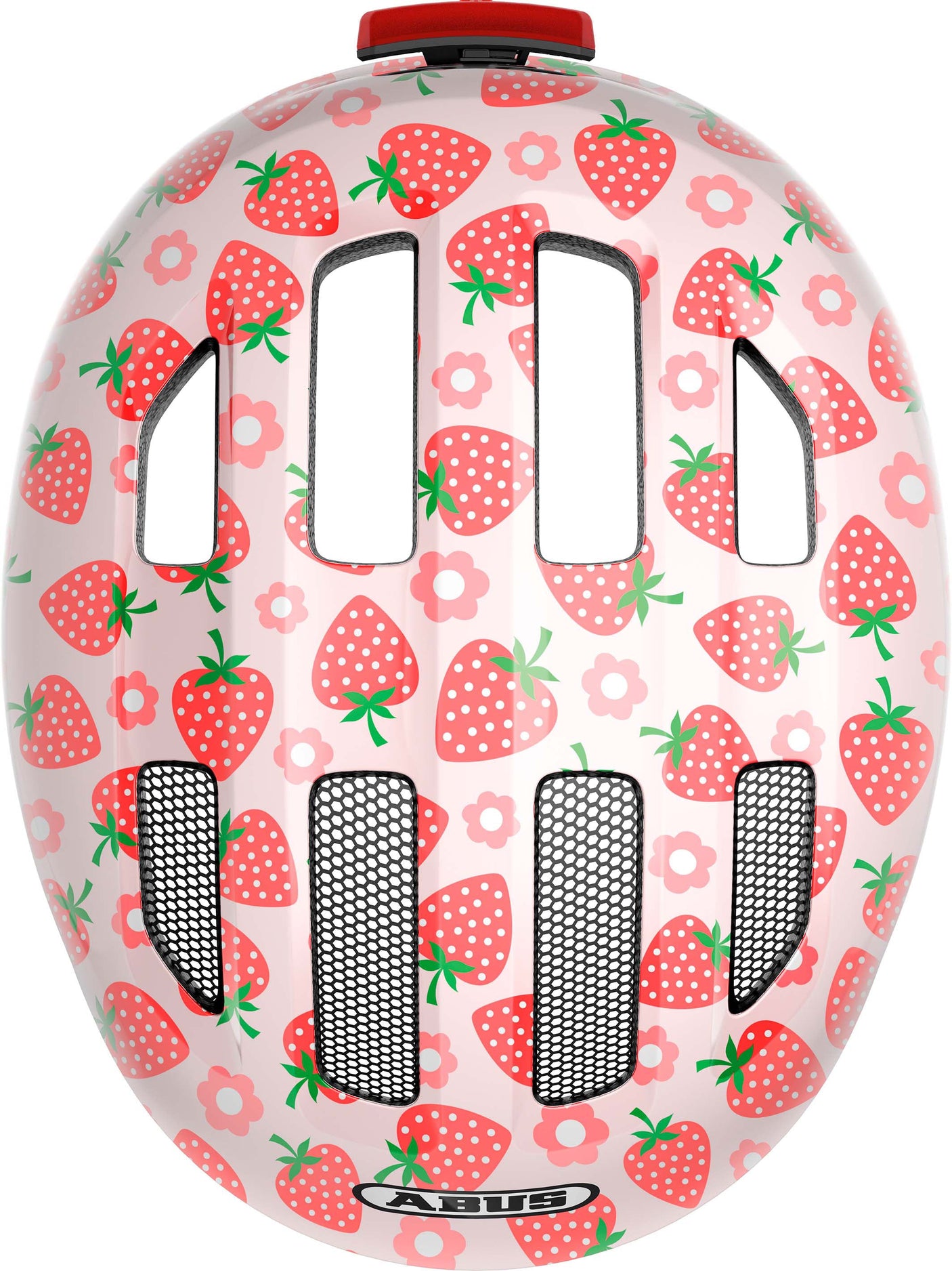 ABUS Smiley 3.0 LED Casque Enfants rose fraise