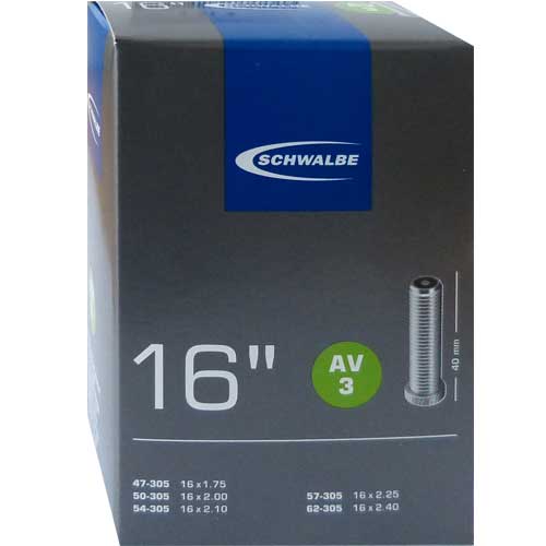 SCHWALBE No. 3 Light Chambre à air 16"