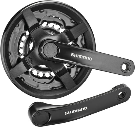 Shimano FC-TY301 pédalier carré 6/7/8 vitesses 42/34/24 dents noir