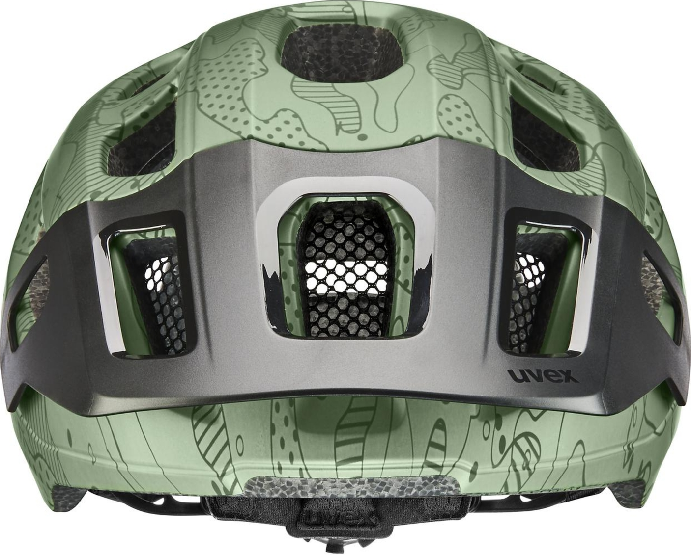uvex React Jr. Casque enfant Vert mousse Altimeter mat
