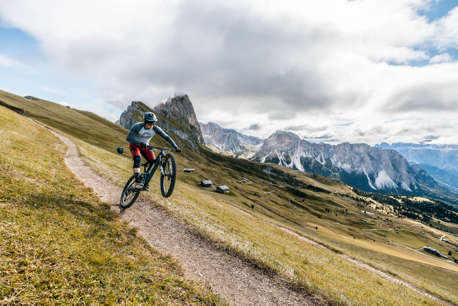 Zimtstern PureFlowz Shirt LS Homme Glacier Grey Melange/Gun Metal