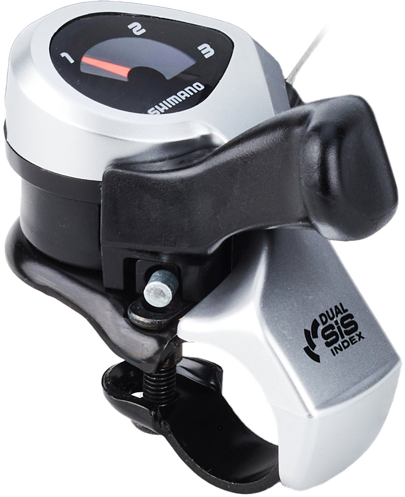 Shimano Tourney SL-TX50 Commutateur au pouce 3 vitesses gauche SIS argent/noir