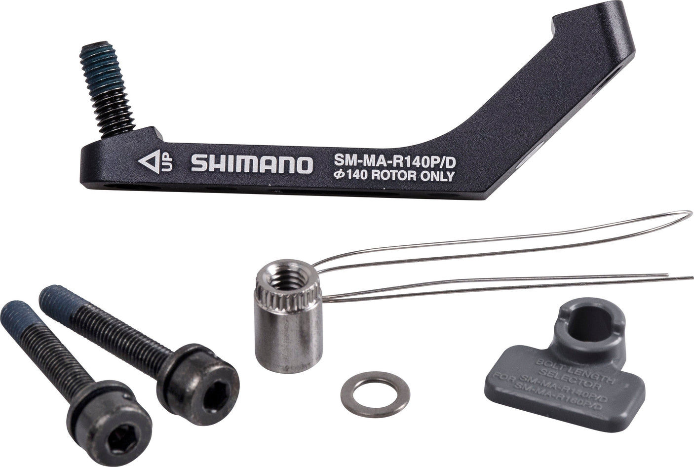 Adaptateur de frein à disque Shimano Flat Mount route PM/FM 140 mm arrière