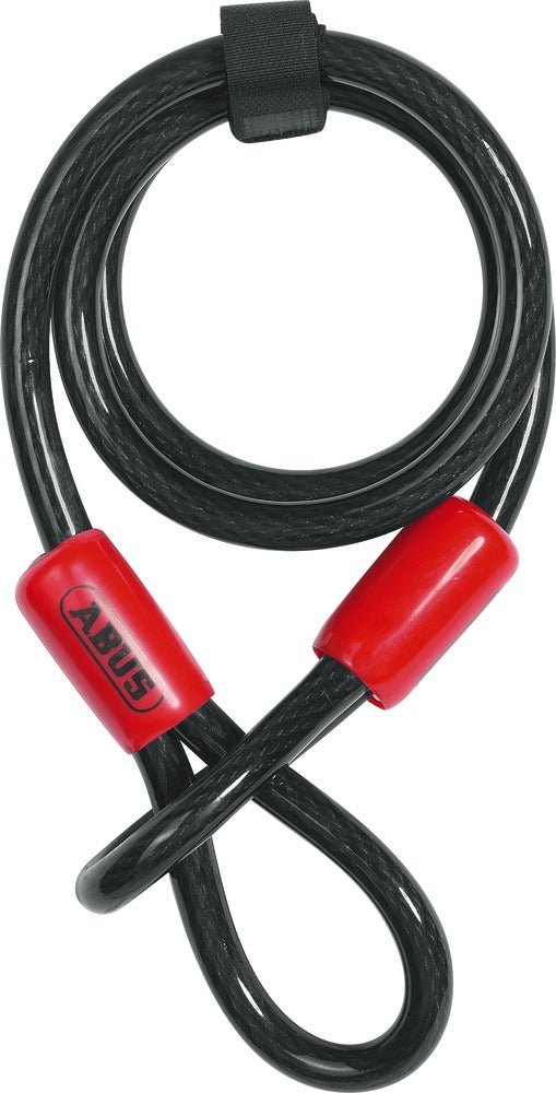 ABUS Cobra 12 câble à boucle 1200mm noir