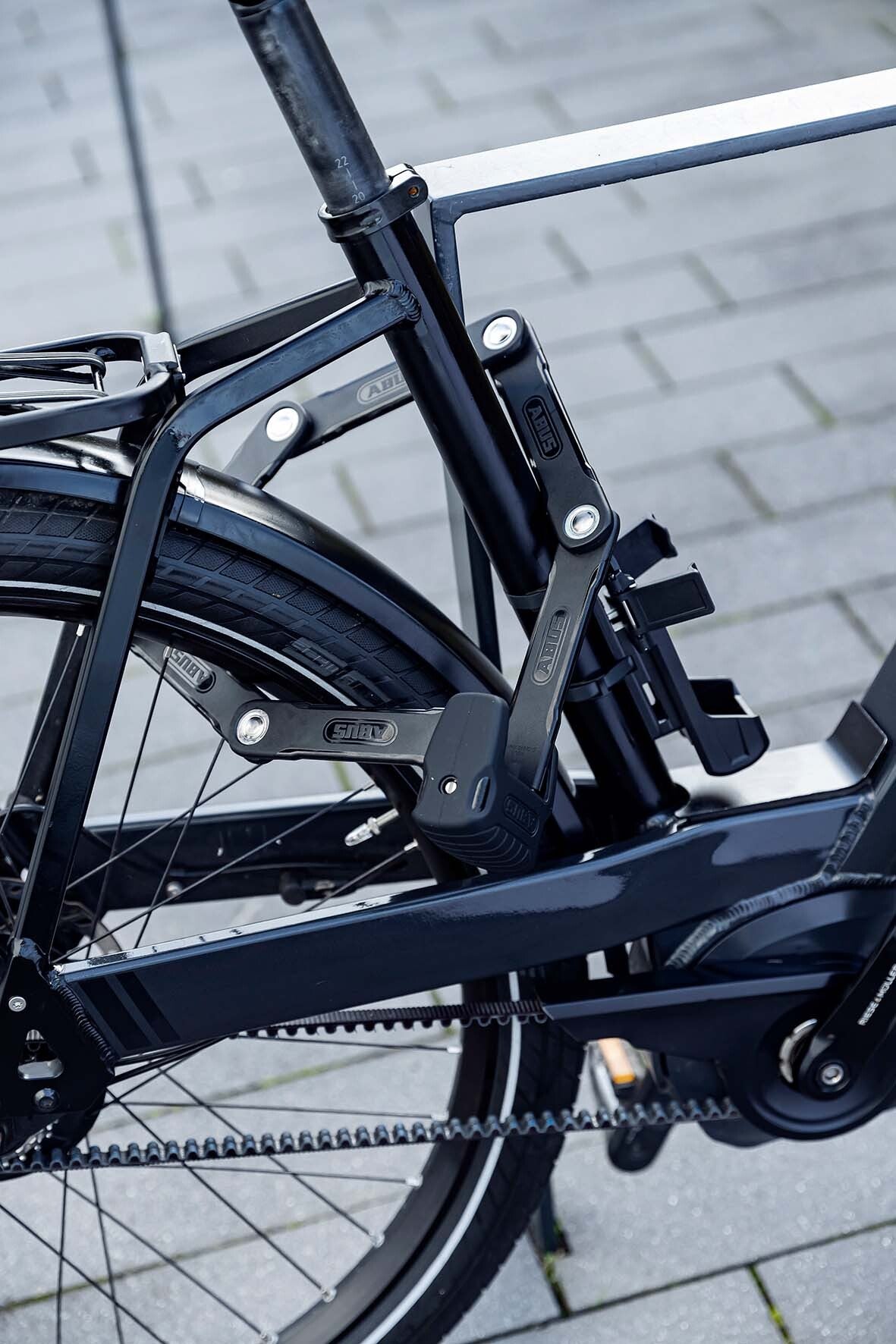 ABUS Bordo Granit 6500K/120 SH cadenas pliable noir