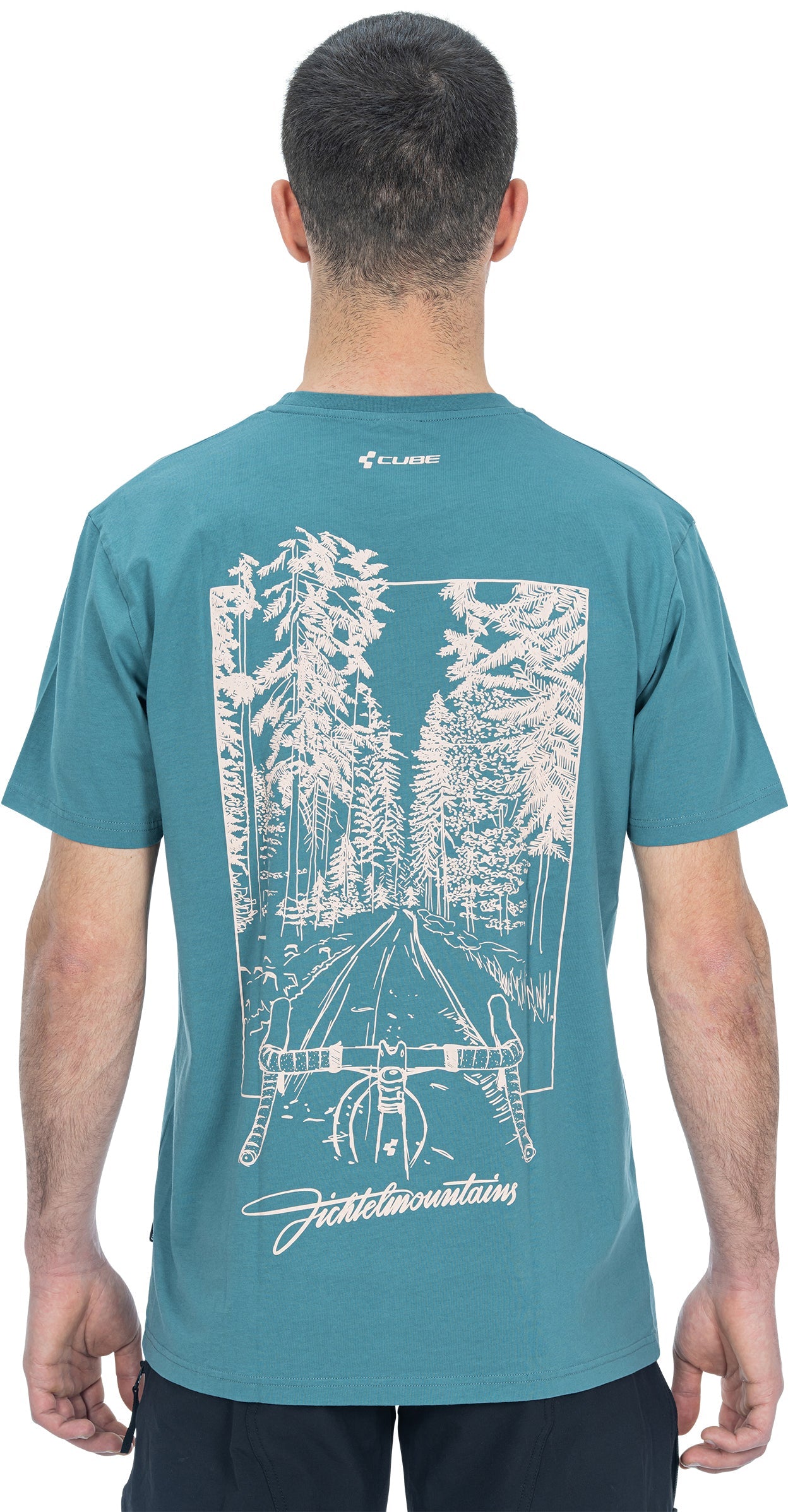 CUBE T-shirt organique Fichtelmountains GTY FIT